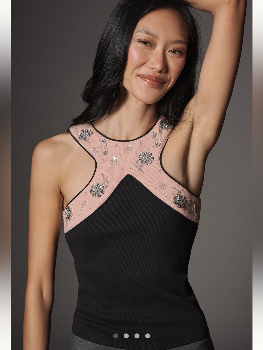 Maeve Crisscross Sleeveless Halter Top - Size XS - BNWT